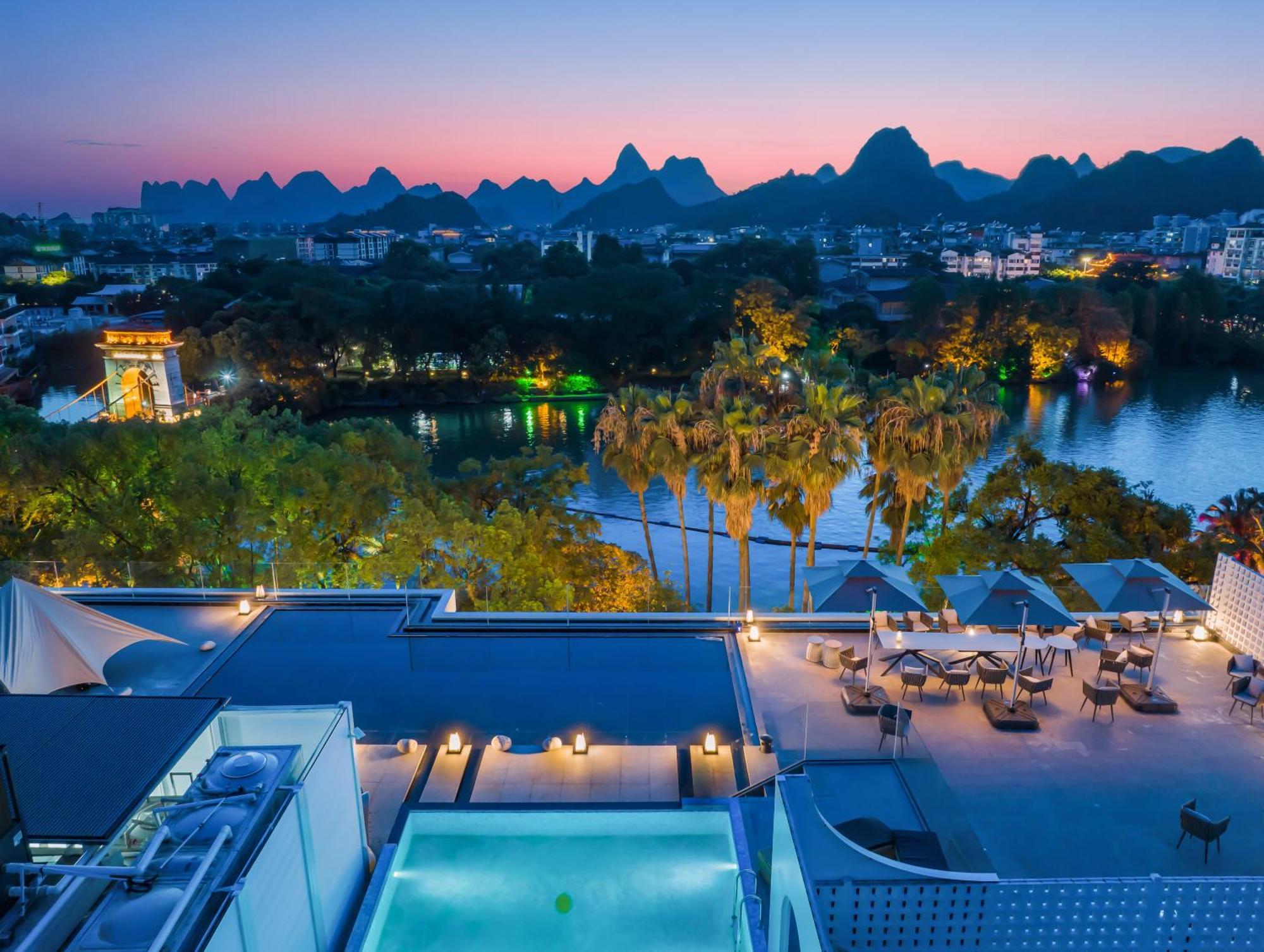 Lijiang Moon Hotel - Guilin East And West Lane Two Rivers And Four Lakes Scenic Area Exterior foto